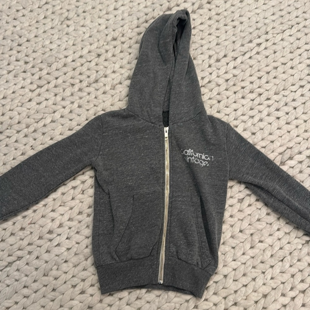 Boys Californian Vintage Zip Up Hoodie